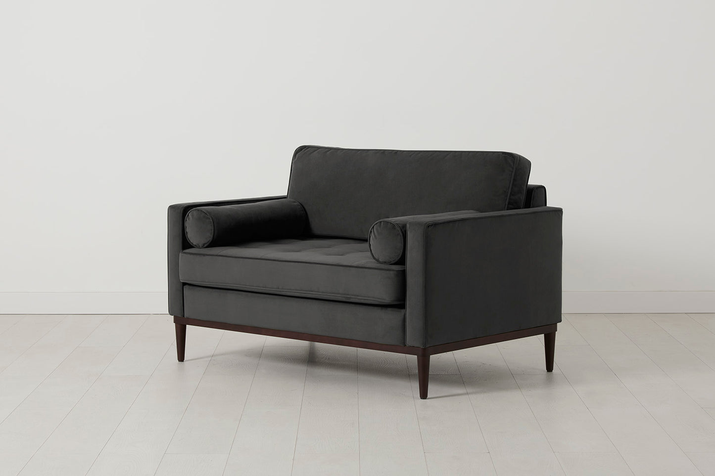 Model 02 Loveseat, Charcoal
