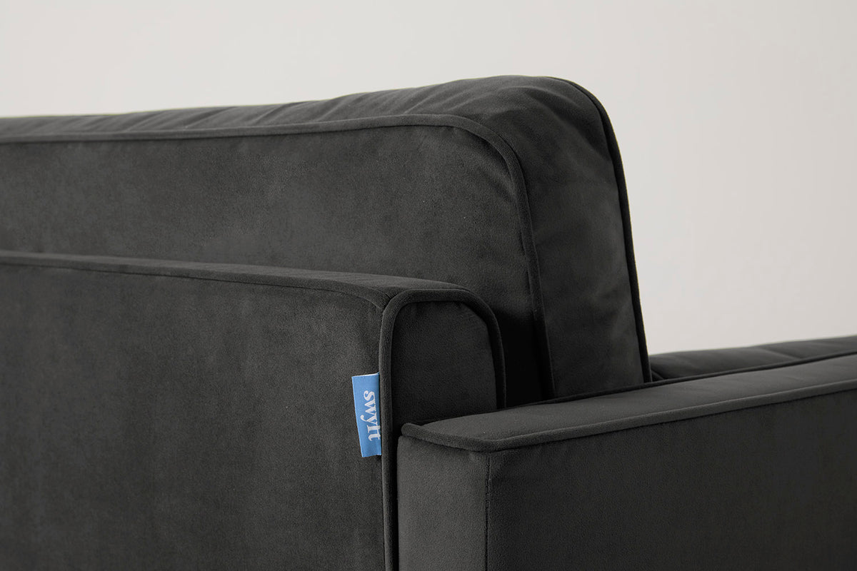 Model 02 Loveseat, Charcoal