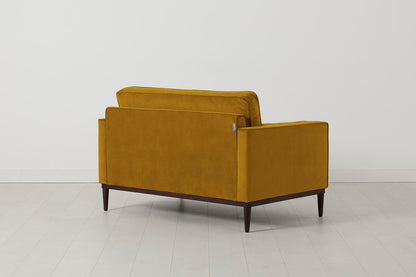 Model 02 Loveseat, Mustard