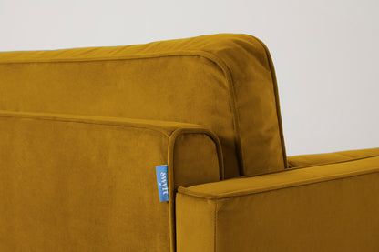 Model 02 Loveseat, Mustard