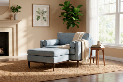 Model 02 Loveseat, Seaglass