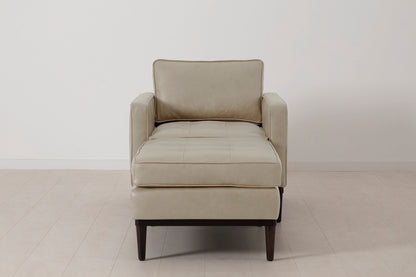Model 02 Chaise Longue, Oyster