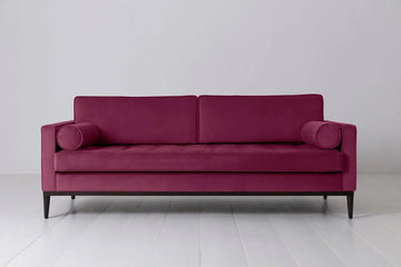 Model 02 sofa bed 3 Seater Sofa - Damson image 01.webp