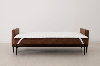 Model 02 Sofa Bed 3 Seater, Chestnut