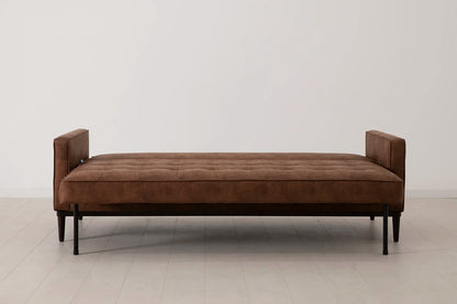 Model 02 Sofa Bed 3 Seater, Chestnut