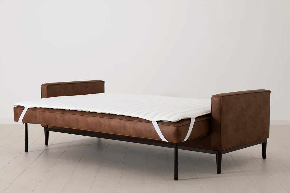 Model 02 Sofa Bed 3 Seater, Chestnut