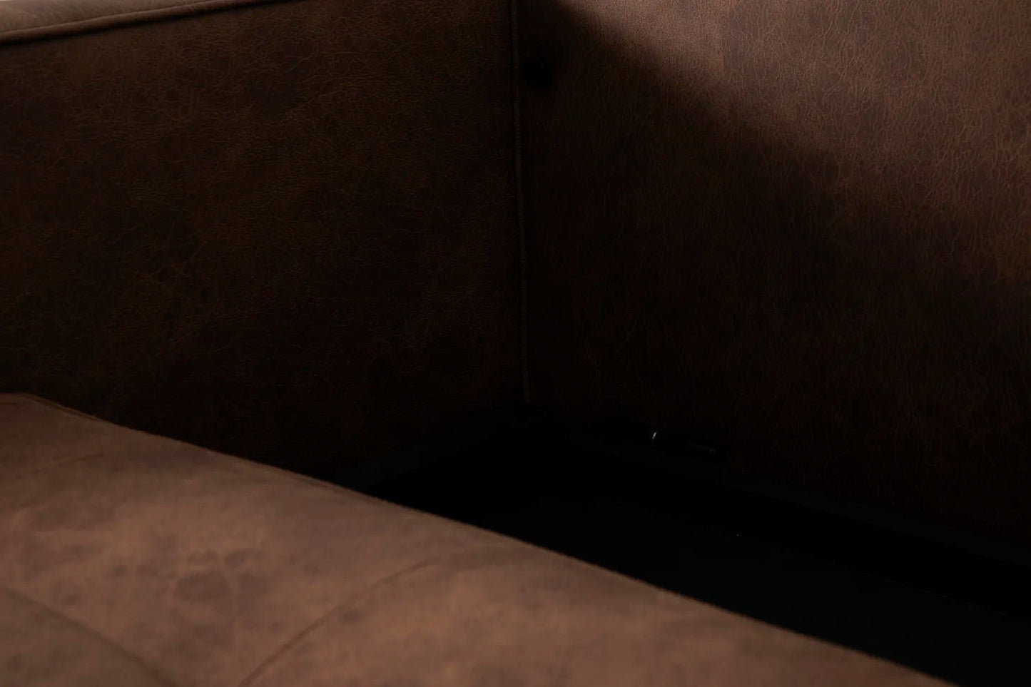 Model 02 Sofa Bed 3 Seater, Chestnut