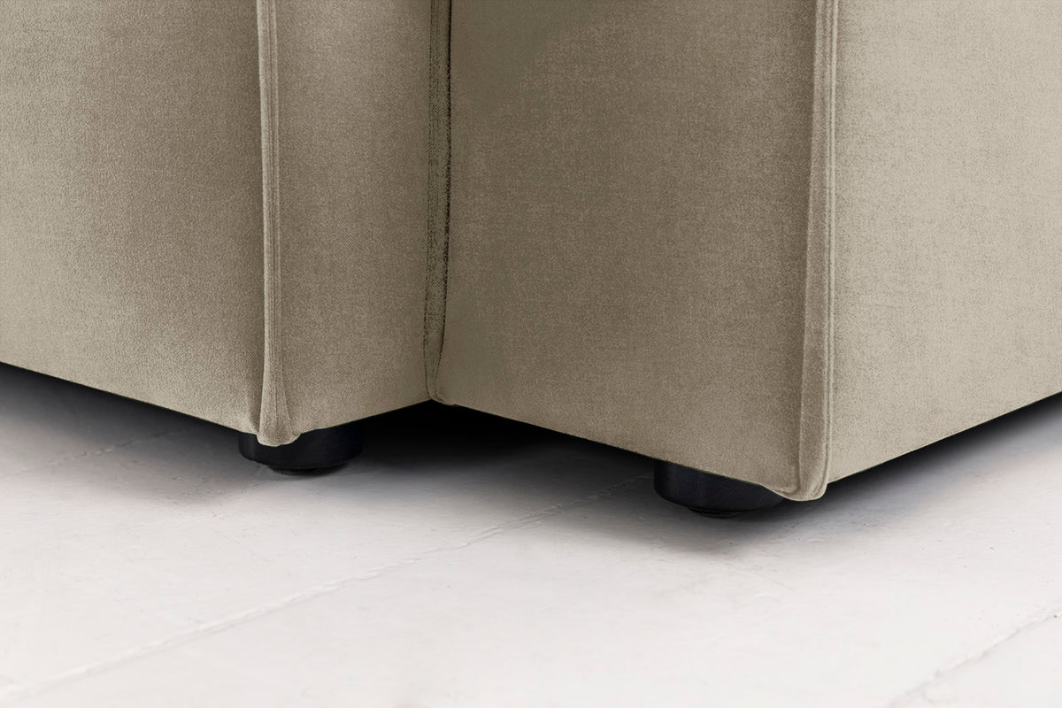 Model 03 2-Seater Left Chaise Sofa, Flax