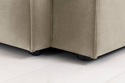 Model 03 2-Seater Left Chaise Sofa, Flax