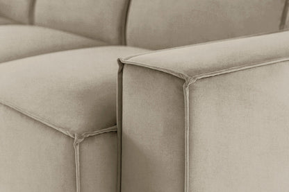 Model 03 2-Seater Left Chaise Sofa, Flax