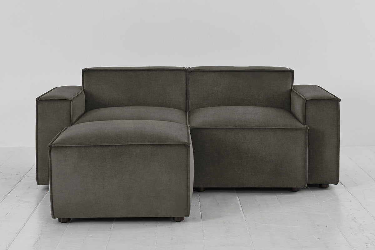 Model 03 2-Seater Left Chaise Sofa, Mink
