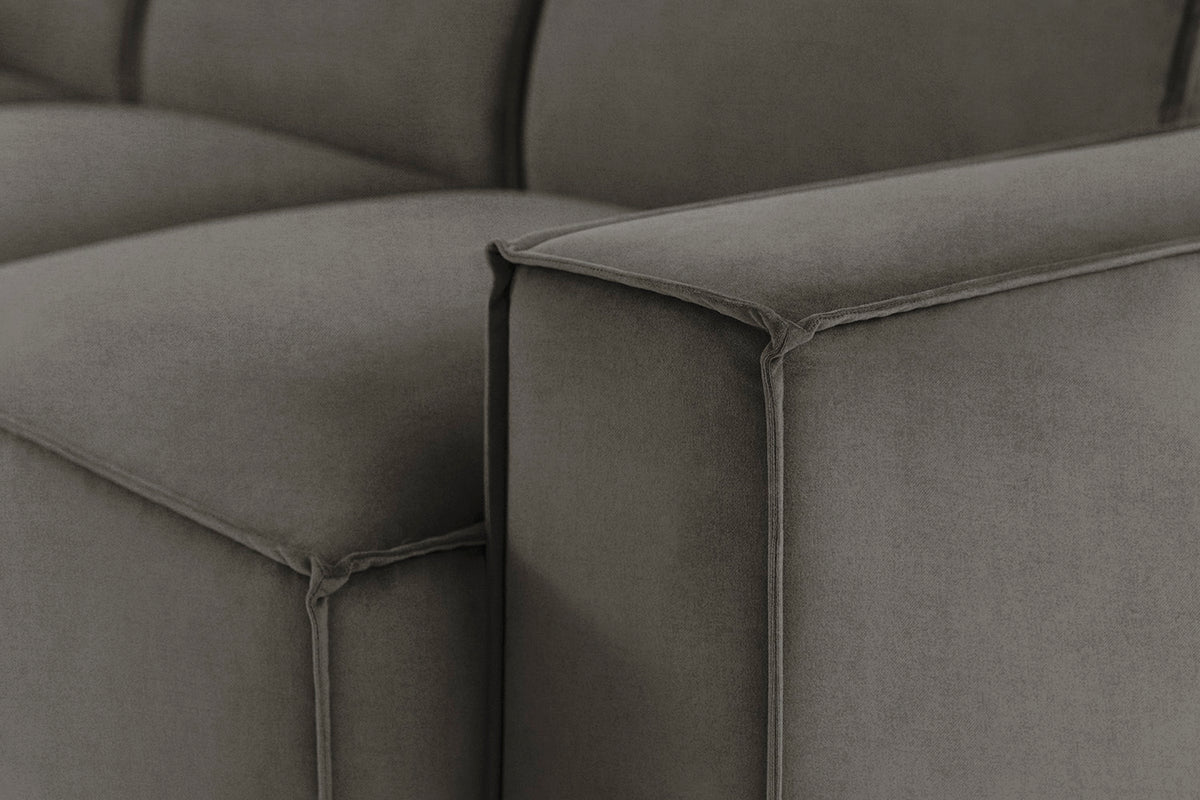 Model 03 2-Seater Left Chaise Sofa, Mink