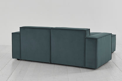 Model 03 2-Seater Left Chaise Sofa, Petrol