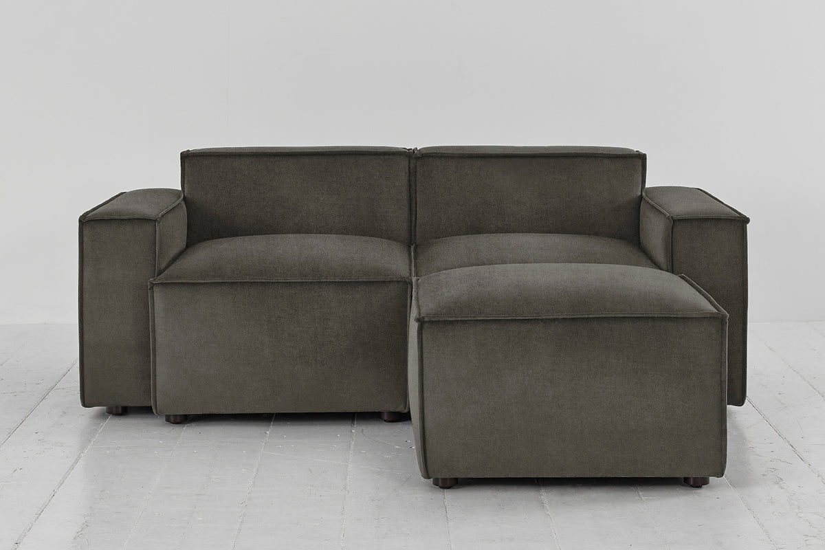 Model 03 2-Seater Right Chaise Sofa, Mink