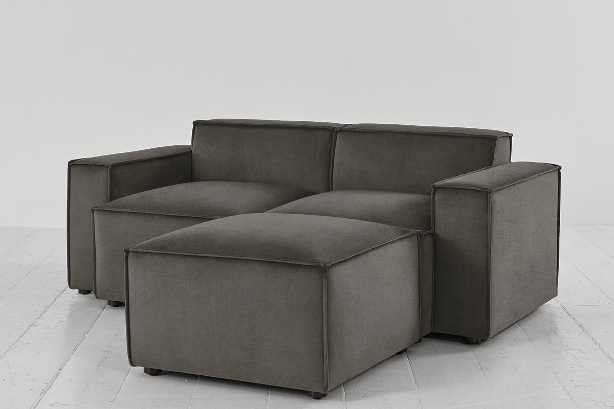 Model 03 2-Seater Right Chaise Sofa, Mink