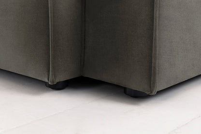 Model 03 2-Seater Right Chaise Sofa, Mink
