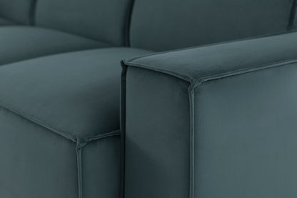 Model 03 2-Seater Right Chaise Sofa, Petrol