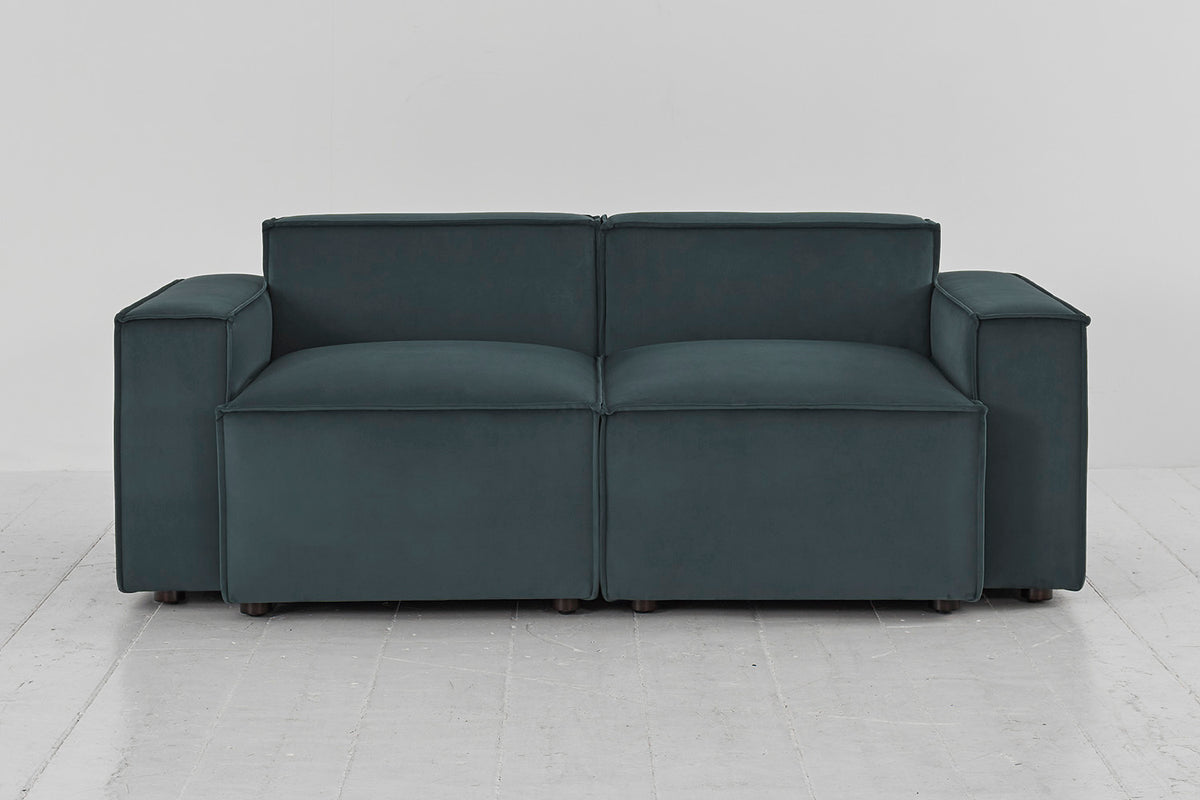 Model 03 2-Seater Sofa, Petrol