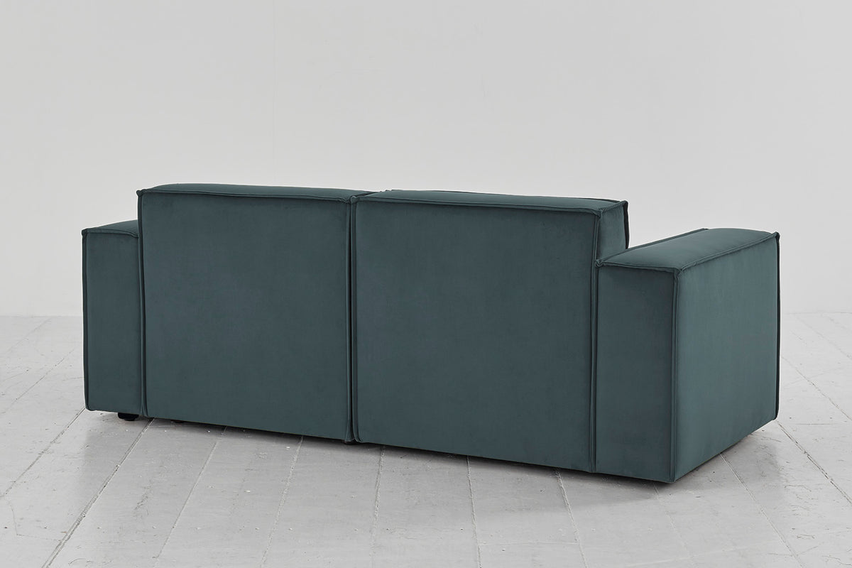 Model 03 2-Seater Sofa, Petrol