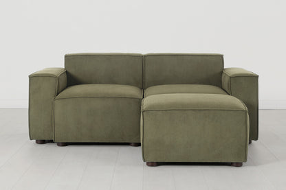 Model 03 2-Seater Right Chaise Sofa, Fennel