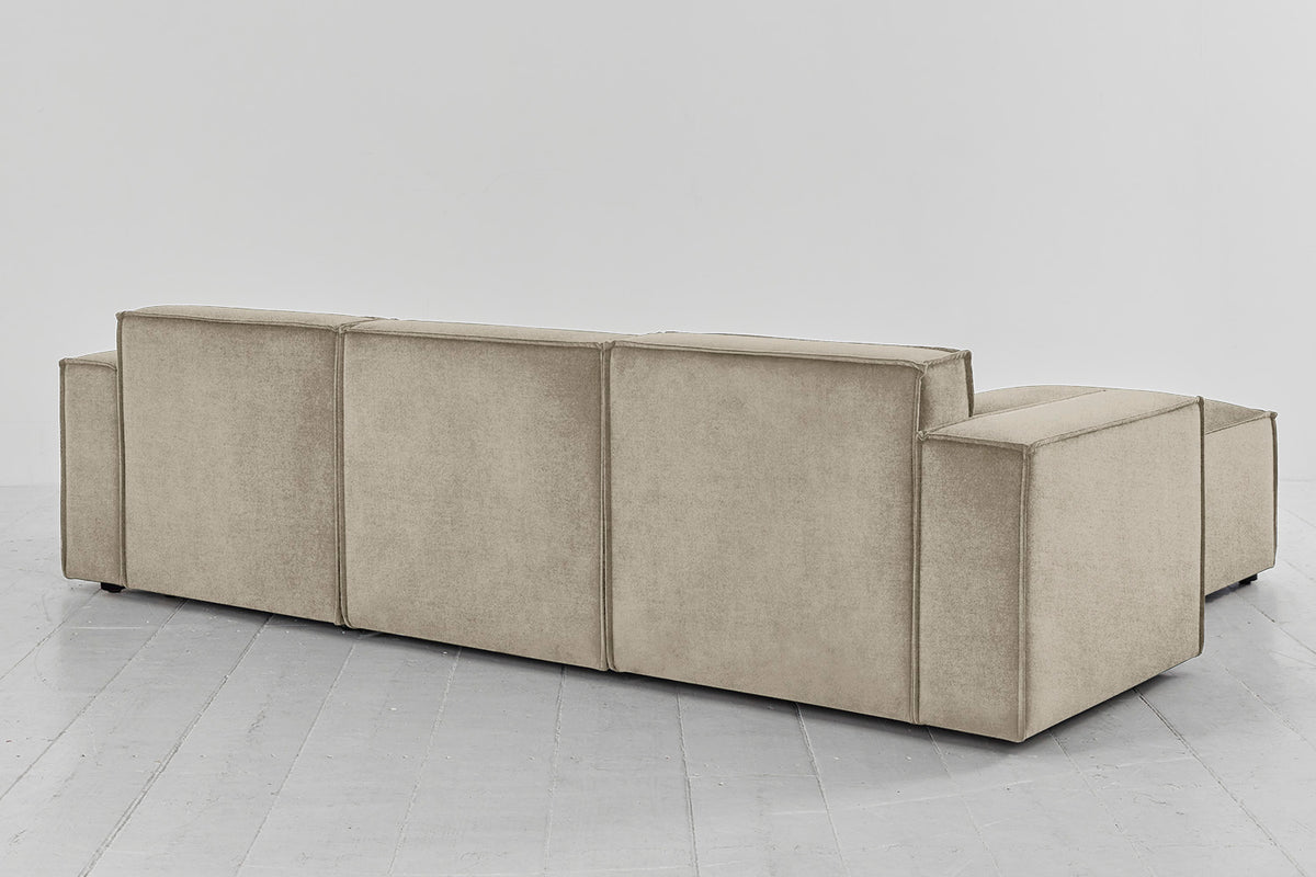 Model 03 3-Seater Left Chaise Sofa, Flax