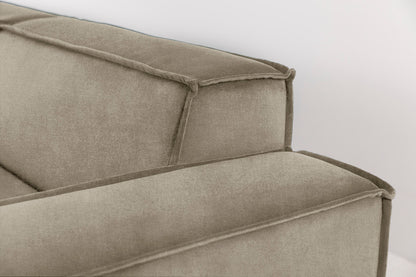 Model 03 3-Seater Left Chaise Sofa, Flax