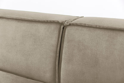 Model 03 3-Seater Left Chaise Sofa, Flax