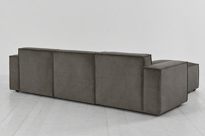Model 03 3-Seater Left Chaise Sofa, Mink