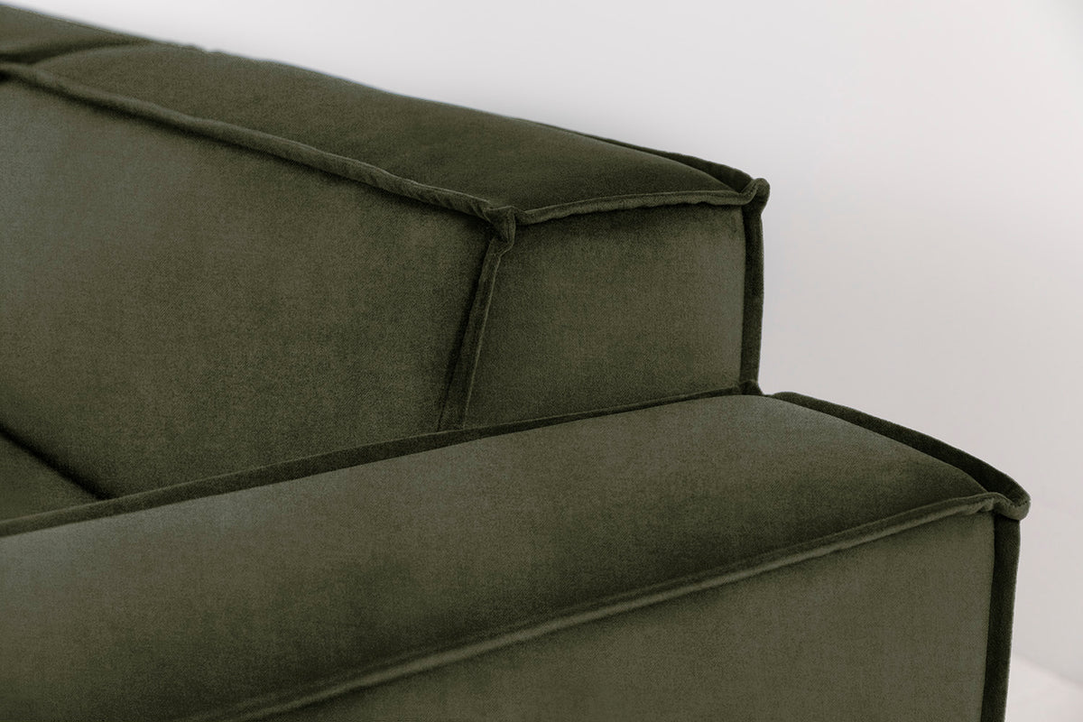 Model 03 3-Seater Left Chaise Sofa, Pine