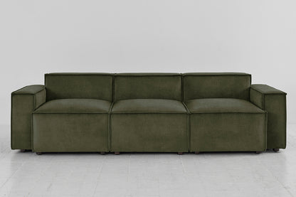 Model 03 3-Seater Sofa, Pine