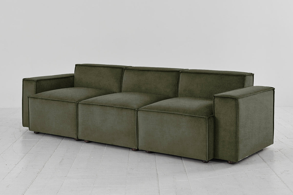 Model 03 3-Seater Sofa, Pine