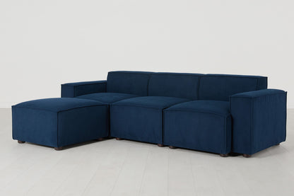 Model 03 3-Seater Left Chaise Sofa, Atlantic
