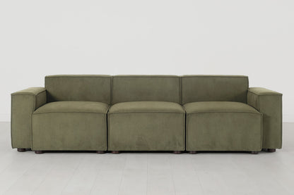 Model 03 3-Seater Sofa, Fennel