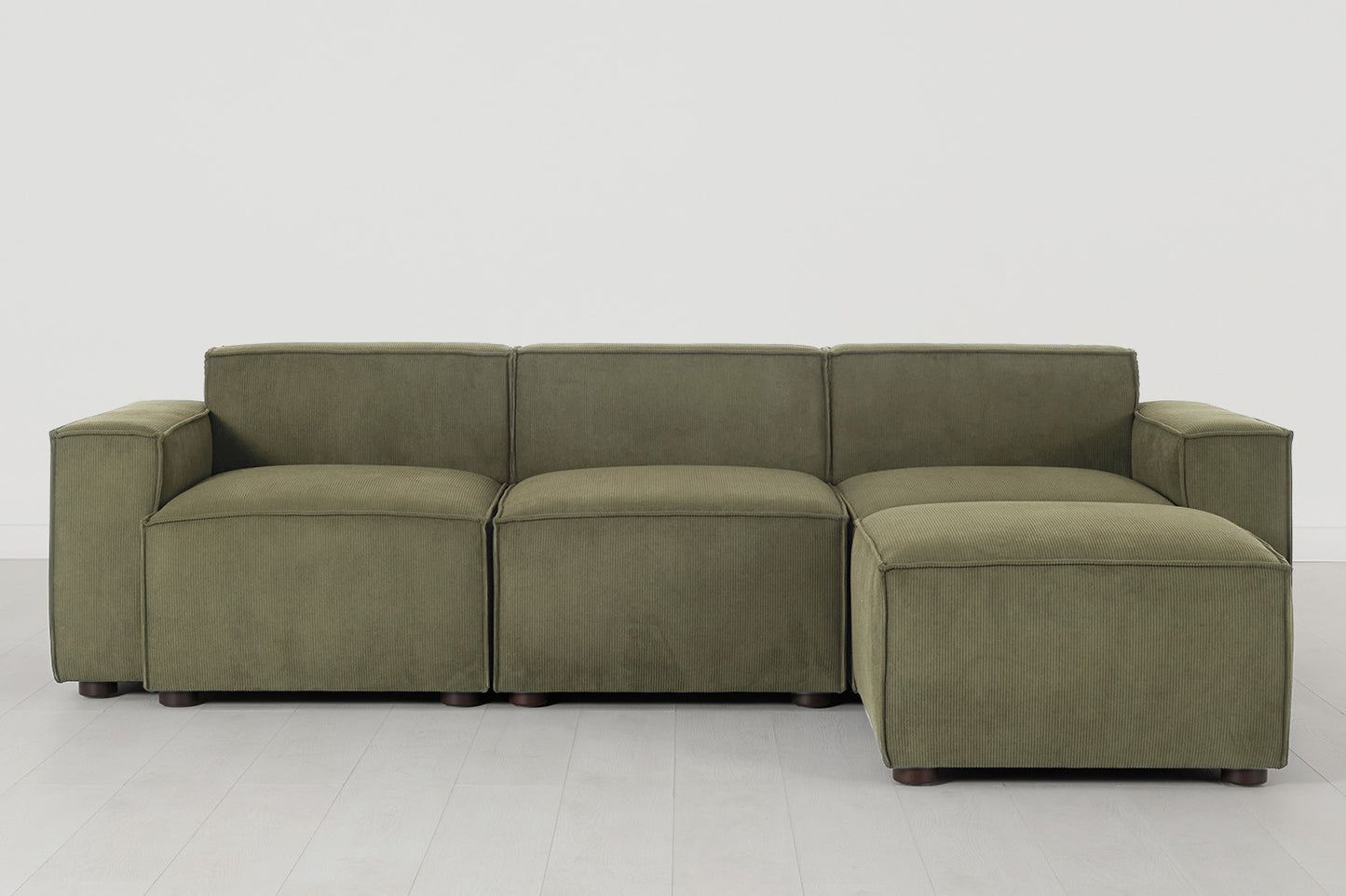 Model 03 3-Seater Right Chaise Sofa, Fennel