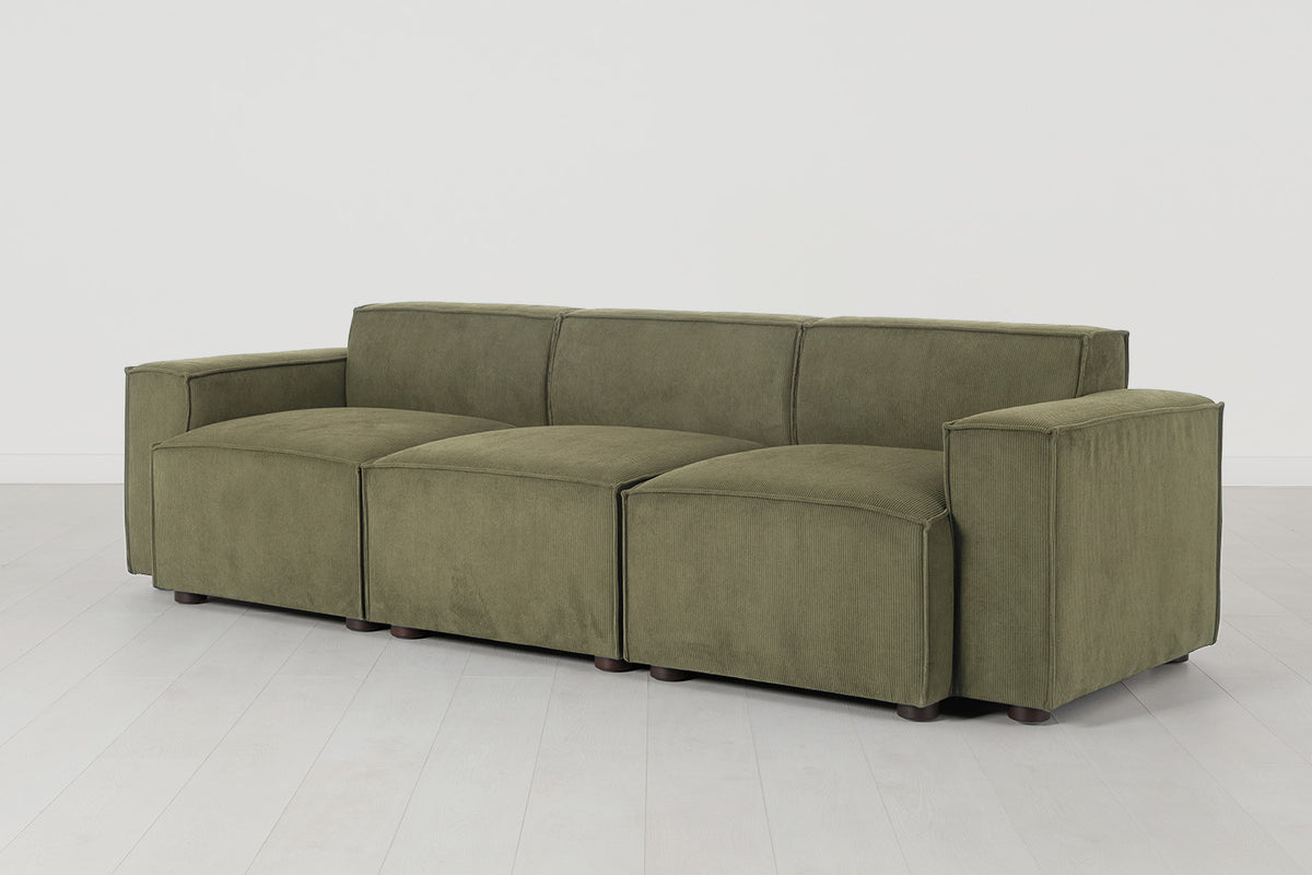 Model 03 3-Seater Sofa, Fennel