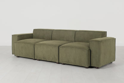 Model 03 3-Seater Sofa, Fennel