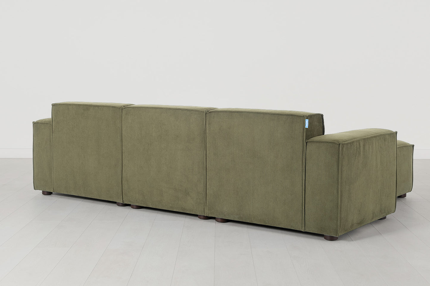 Model 03 3-Seater Right Chaise Sofa, Fennel