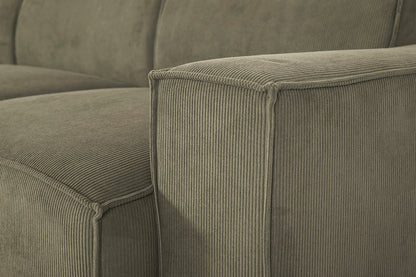 Model 03 Corner Sofa with Ottoman, Fennel