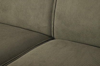 Model 03 Corner Sofa with Ottoman, Fennel