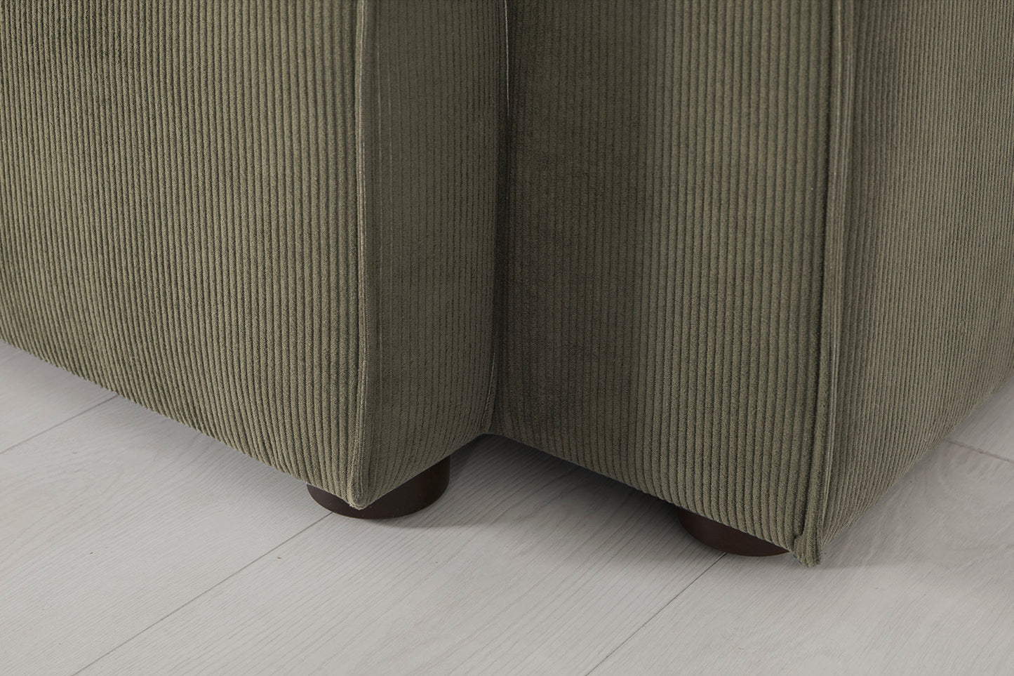 Model 03 Corner Sofa with Ottoman, Fennel