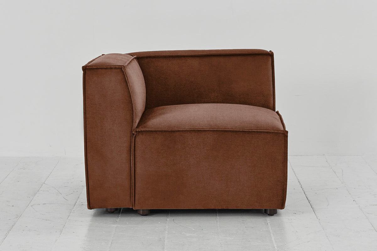 Model 03 Corner Sofa Module, Russet