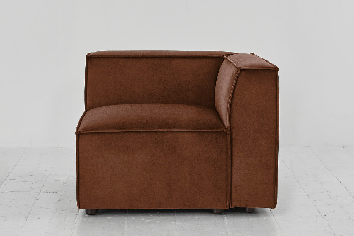 Model 03 Corner Sofa Module, Russet