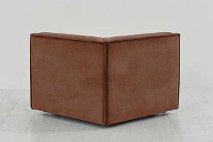 Model 03 Corner Sofa Module, Russet