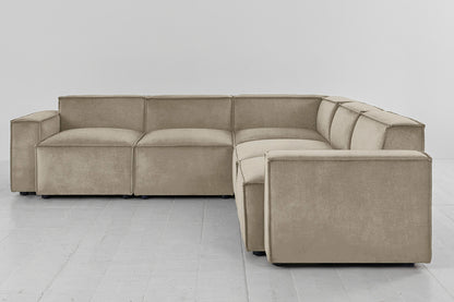 Model 03 Corner Sofa, Flax