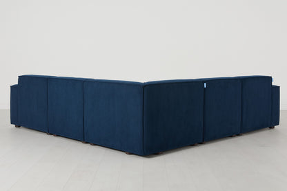Model 03 Corner Sofa with Ottoman, Atlantic