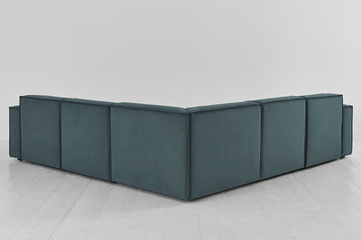 Model 03 Corner Sofa, Petrol