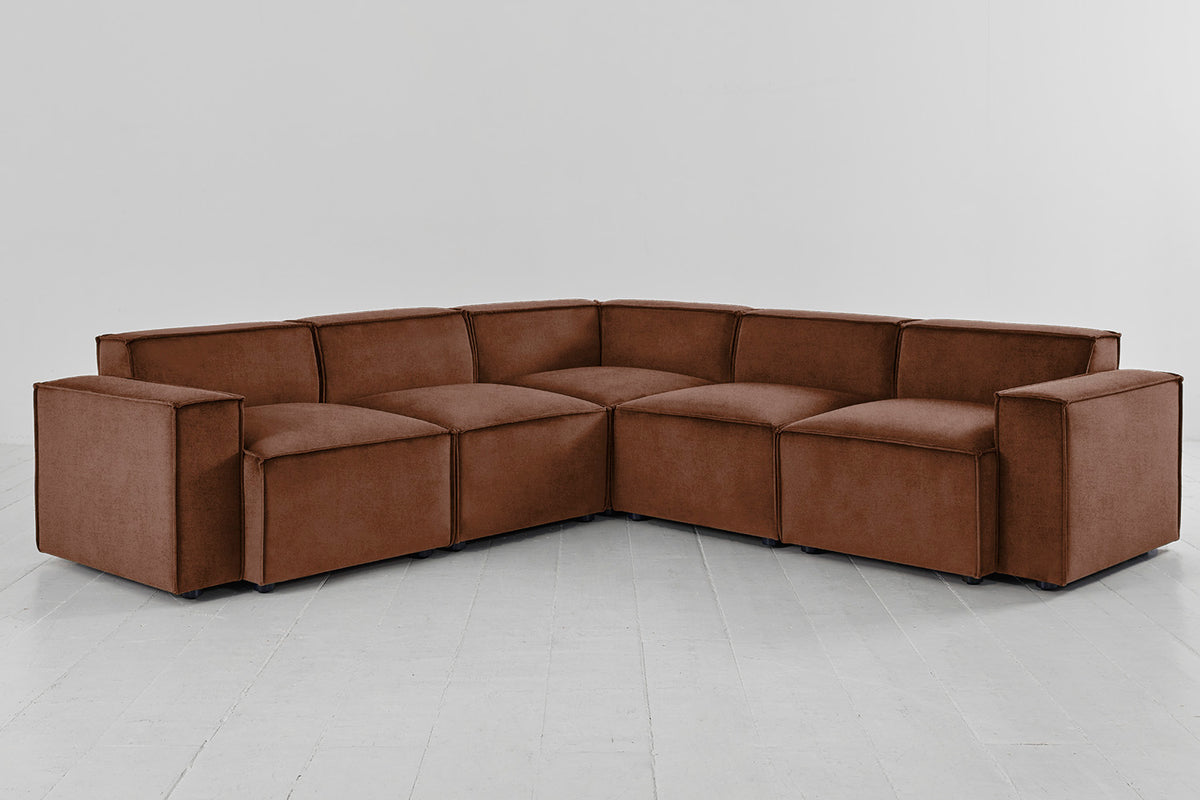 Model 03 Corner Sofa, Russet