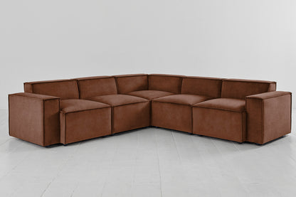 Model 03 Corner Sofa, Russet