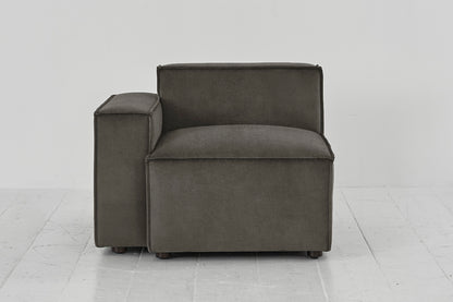 Model 03 Left Arm Sofa Module, Mink