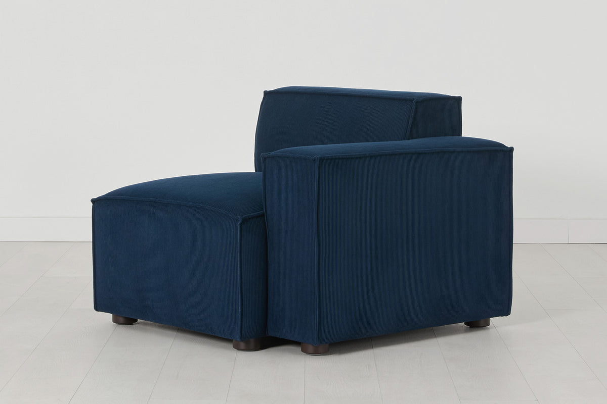 Model 03 Right Arm Sofa Module, Atlantic